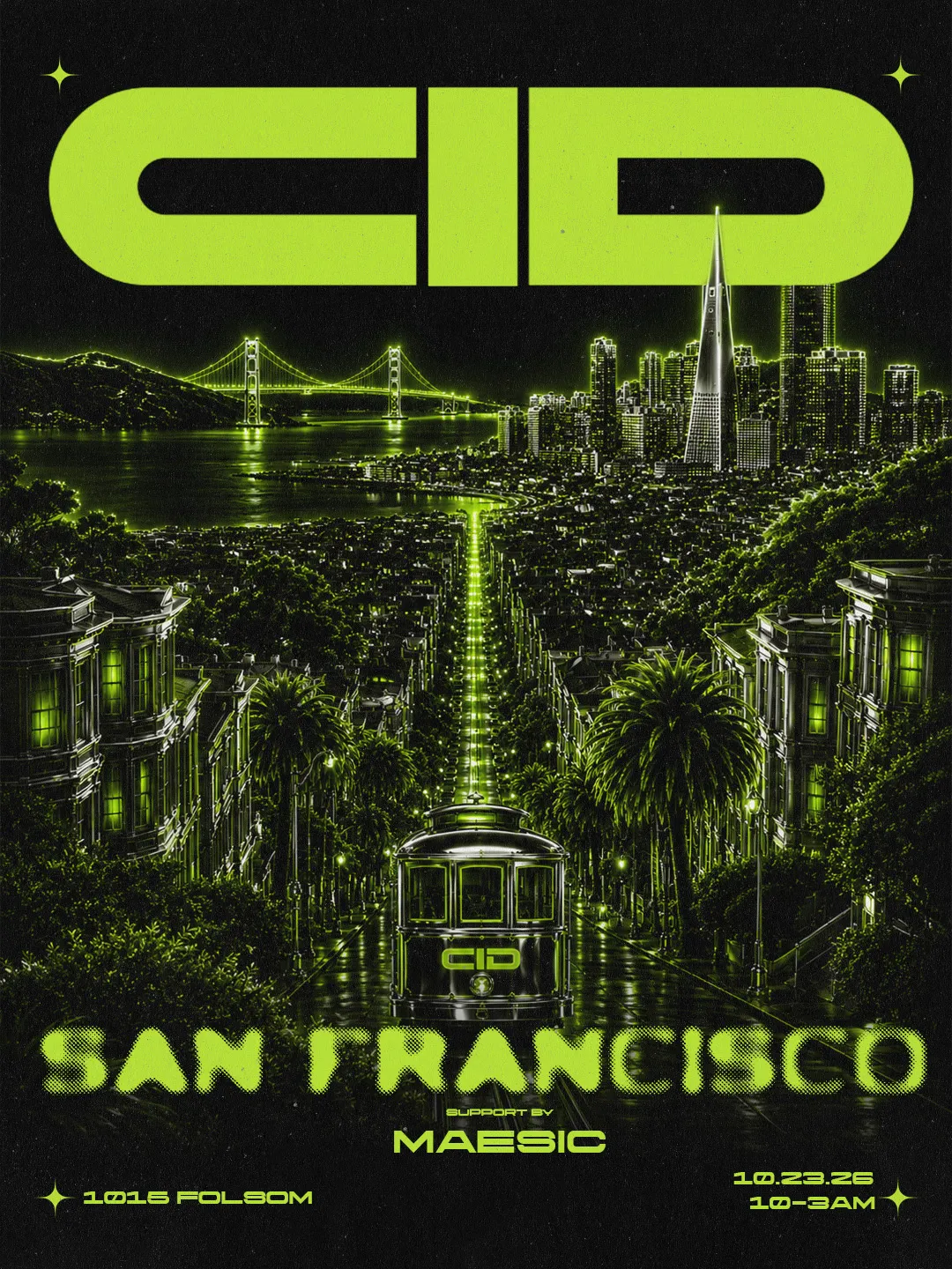 Cid X Maesic flyer
