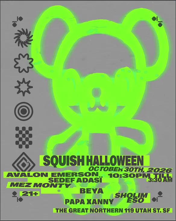 Avalon Emerson, Sedef Adasi, Mez Monty, BEYA, likeholywine, nonsuit flyer