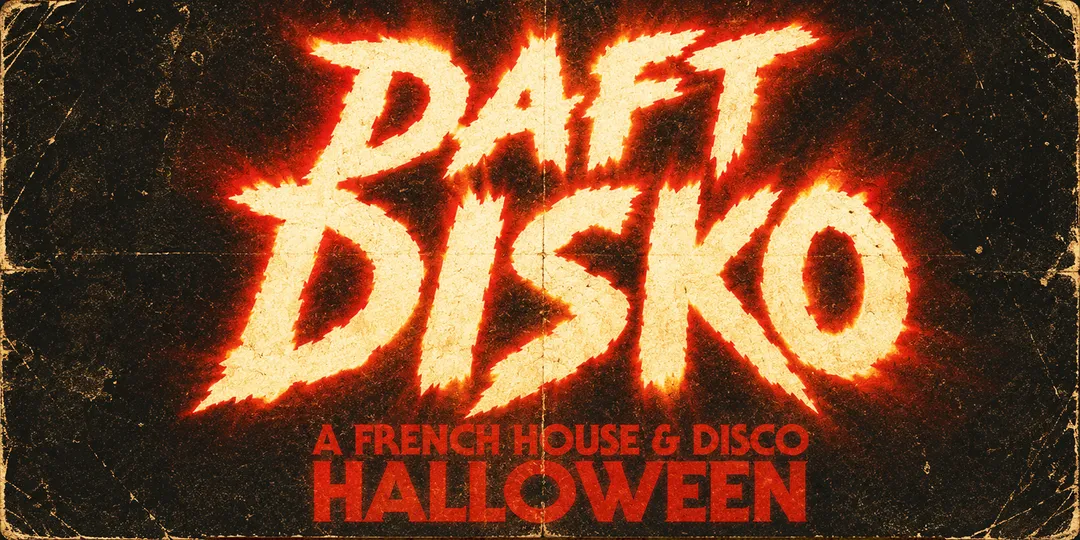 Daft Disko Halloween flyer
