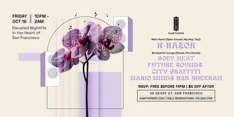 Hawthorn Feat. K-Razor + City Graffiti Collective flyer