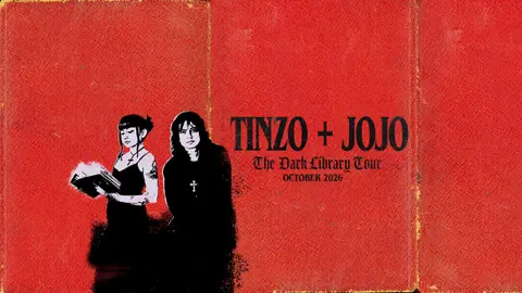 Tinzo + Jojo: Dark Library Tour SF flyer